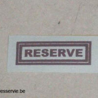 DECAL - "RESERVE"-0