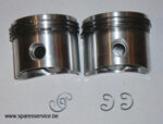 06-7109 - PISTON SET +030 - 750 - 9:1 - COMPLETE | Norton
