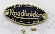 BADGE - ROADHOLDER - BRASS -0