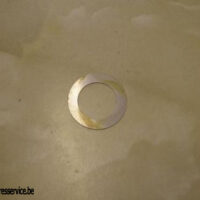 WASHER - PEN STEEL - FITS BETWEEN BEARING & FELT-0