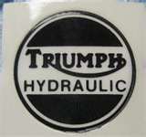 60-4156 - Triumph Hydr decal | Triumph