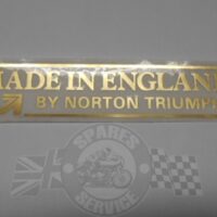 Sticker "Made in England" by Norton Triumph-0
