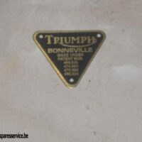70-4016-B - Patent plate - brass | Triumph