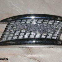 82-4127 - BADGE - TANK - TRI - LH - ALL 1957-59 - 650 TO 1965 | Triumph