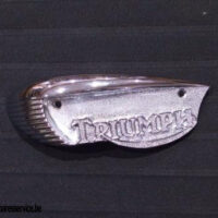 82-6887 - BADGE - TANK - TRI - LH - OEM | Triumph