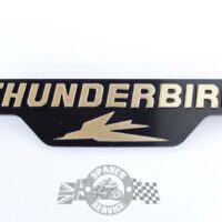 83-8191 - BADGE - STYLING - THUNDERBIRD TR65 - SILVER | Triumph