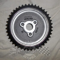 E-2463 - REAR BRAKE DRUM-SPROCKET 43T - ES2 | Norton