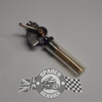 PT009 - Benzine kraan chroom met ind. plaat 1/4 gas ON/OFF | Benzinekranen en toebehoren