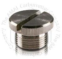 622/155 - Float Chamber Plug - Plated Brass | Amal carburators