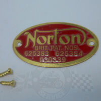 00-1615 | Patent badge | Norton | shop.spareservice.be