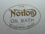 Decal "Norton oil bath"-0