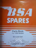 Onderdelenboek - Gold Star 500cc. -1958-0